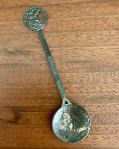 handcrafted coppersmith spoon